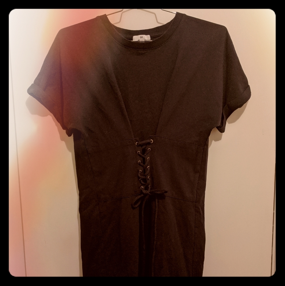 Corset t-shirt dress